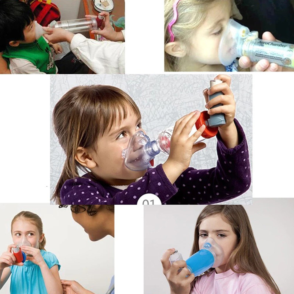 Kids Face Mask - Inhale Automizer Spacer Mist Storage Tank