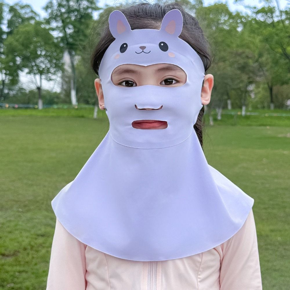 Kids Face Mask - Rabbit Design Kids Sun Protection Mask