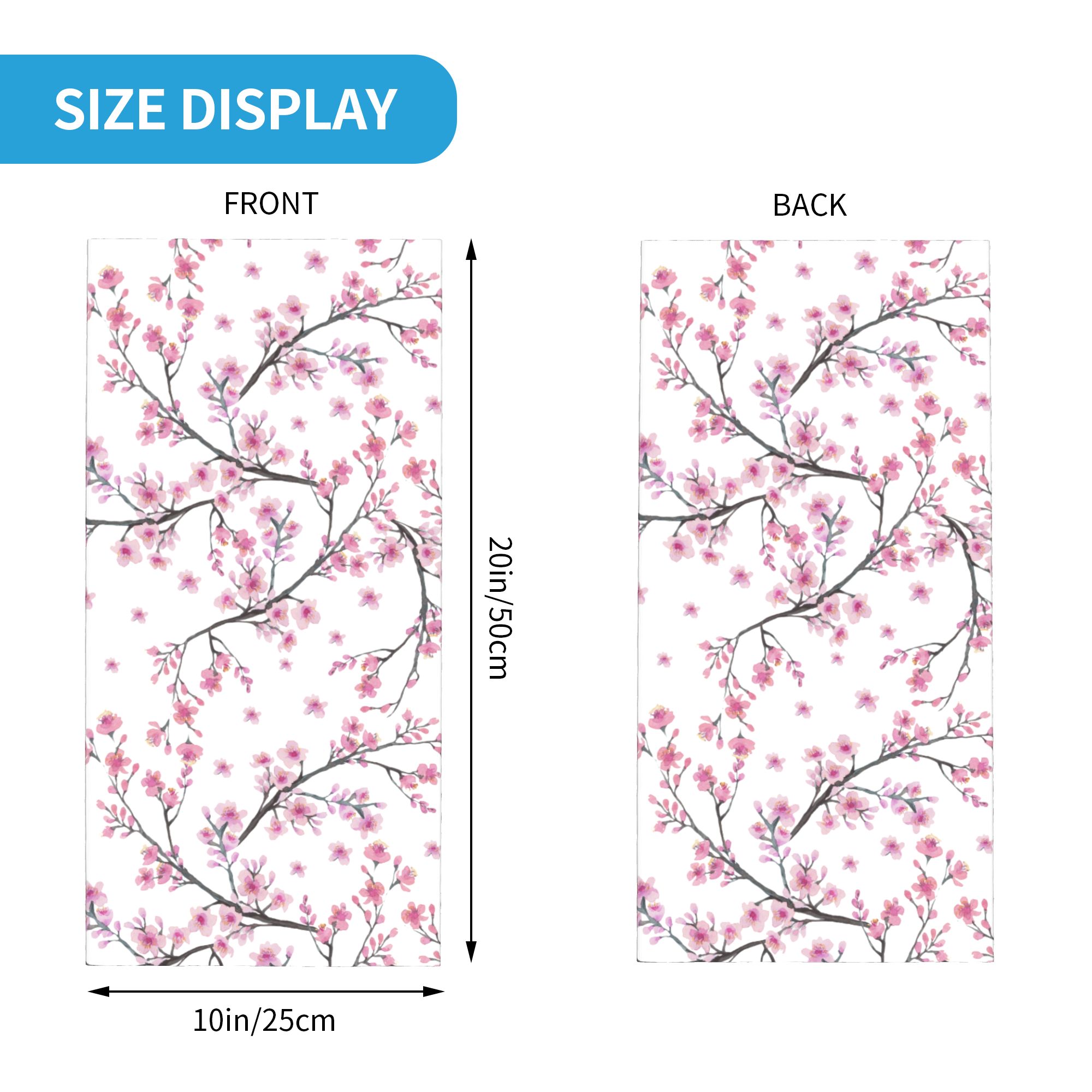 Japan Sakura Cherry Blossoms w - Neck Gaiter Face Cover reseña y precio