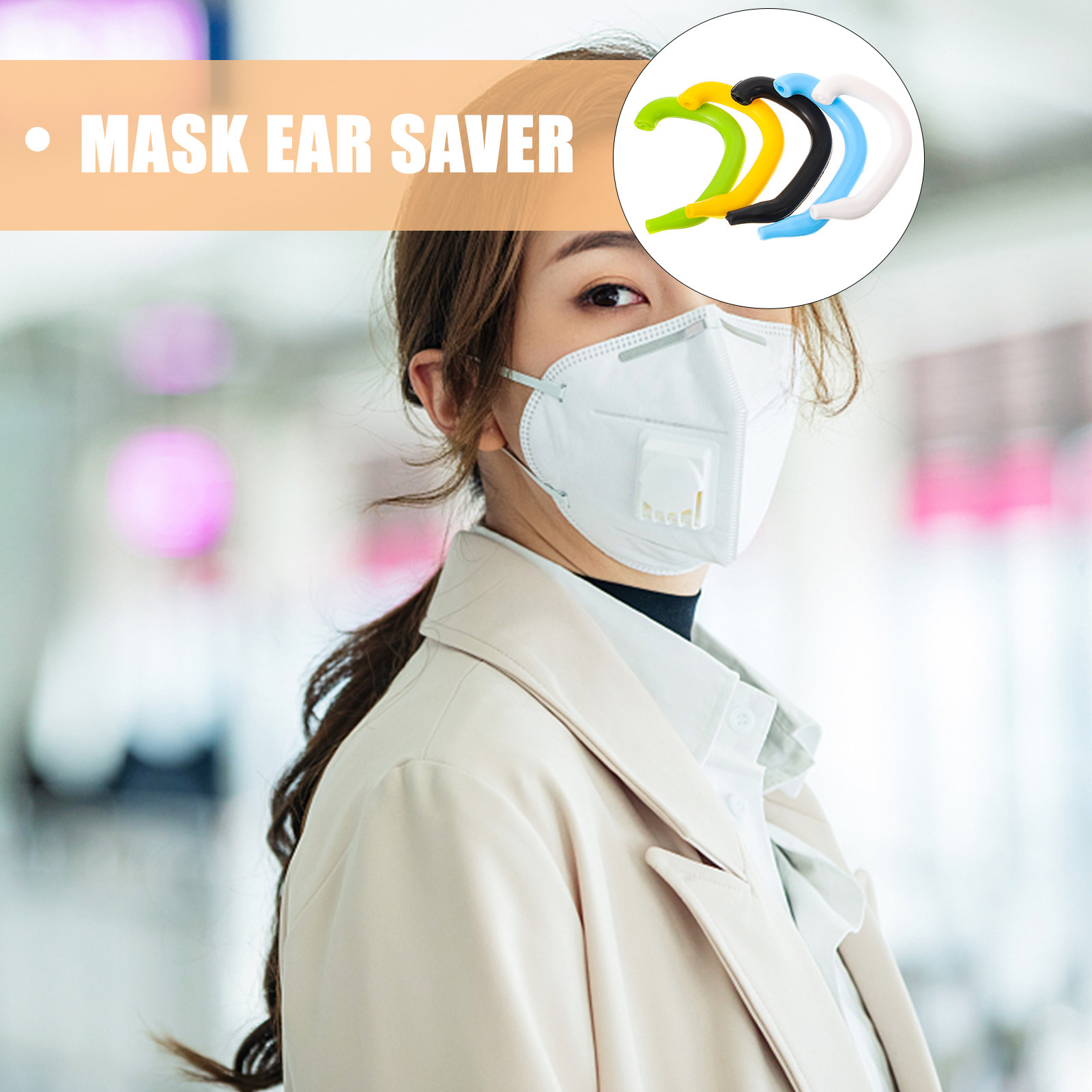 5Pcs Premium Silicone Ear Save - Mask Ear Saver Strap reseña y precio