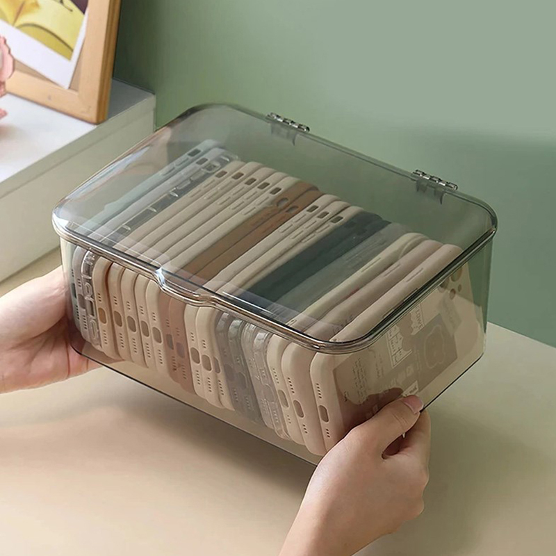 Acrylic Sundries Storage Baske - Face Mask Storage Box reseña y precio