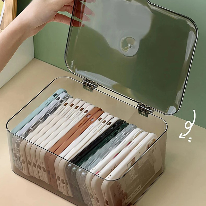 Acrylic Sundries Storage Baske - Face Mask Storage Box reseña y precio