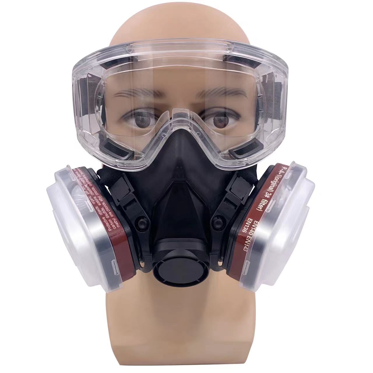 Dust Gas Mask Anti-fog Safety  - Dust Mask Construction reseña y precio