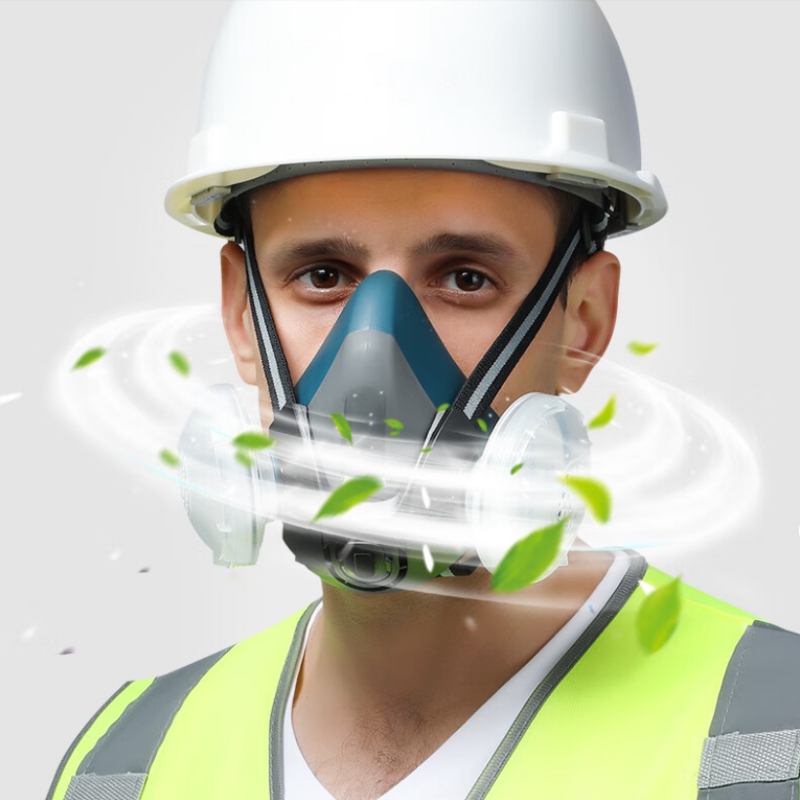 XYEHS Reusable Half Respirator - Dust Mask Construction reseña y precio