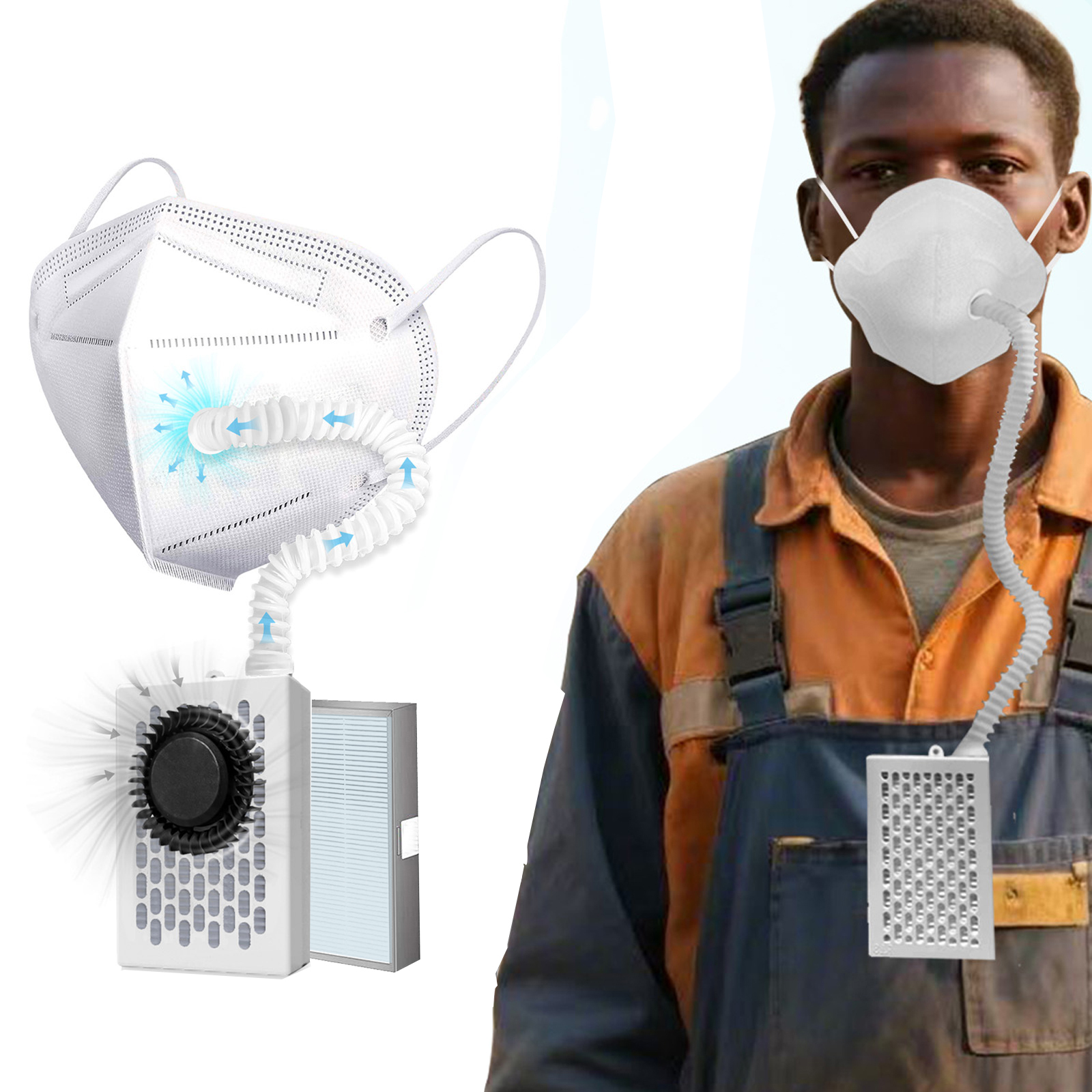 Breathe easily,Electric KN95 M - Kn95 Respirator Mask reseña y precio