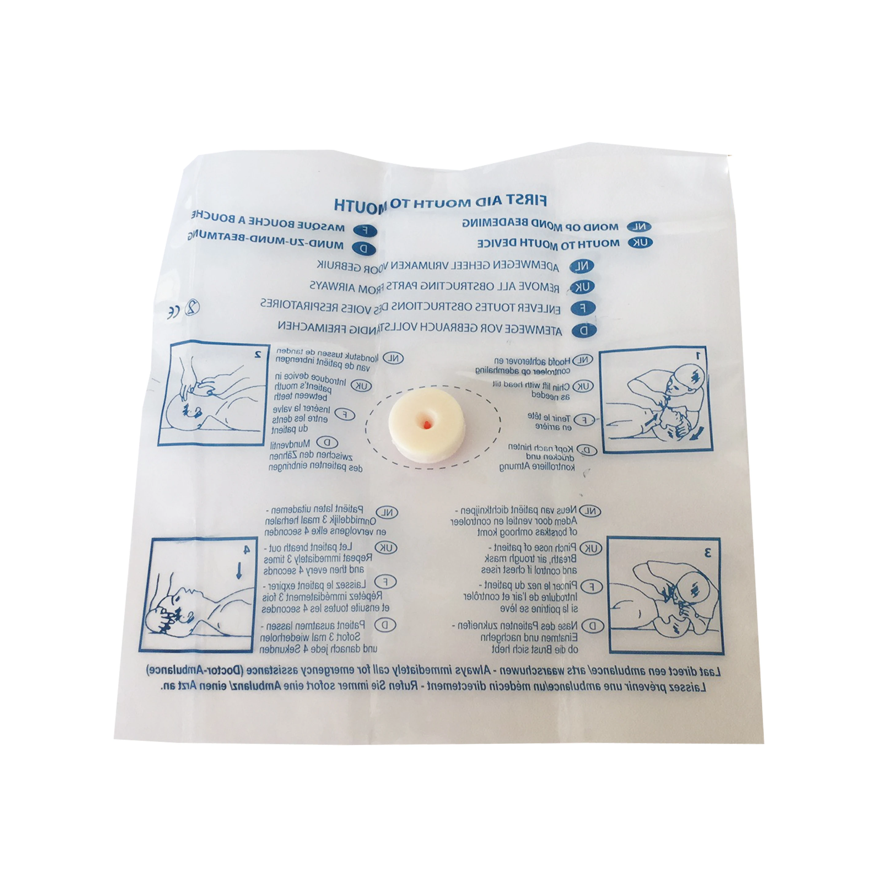Manufacturer Mouth to Mouth Br - Disposable Mask Blue reseña y precio