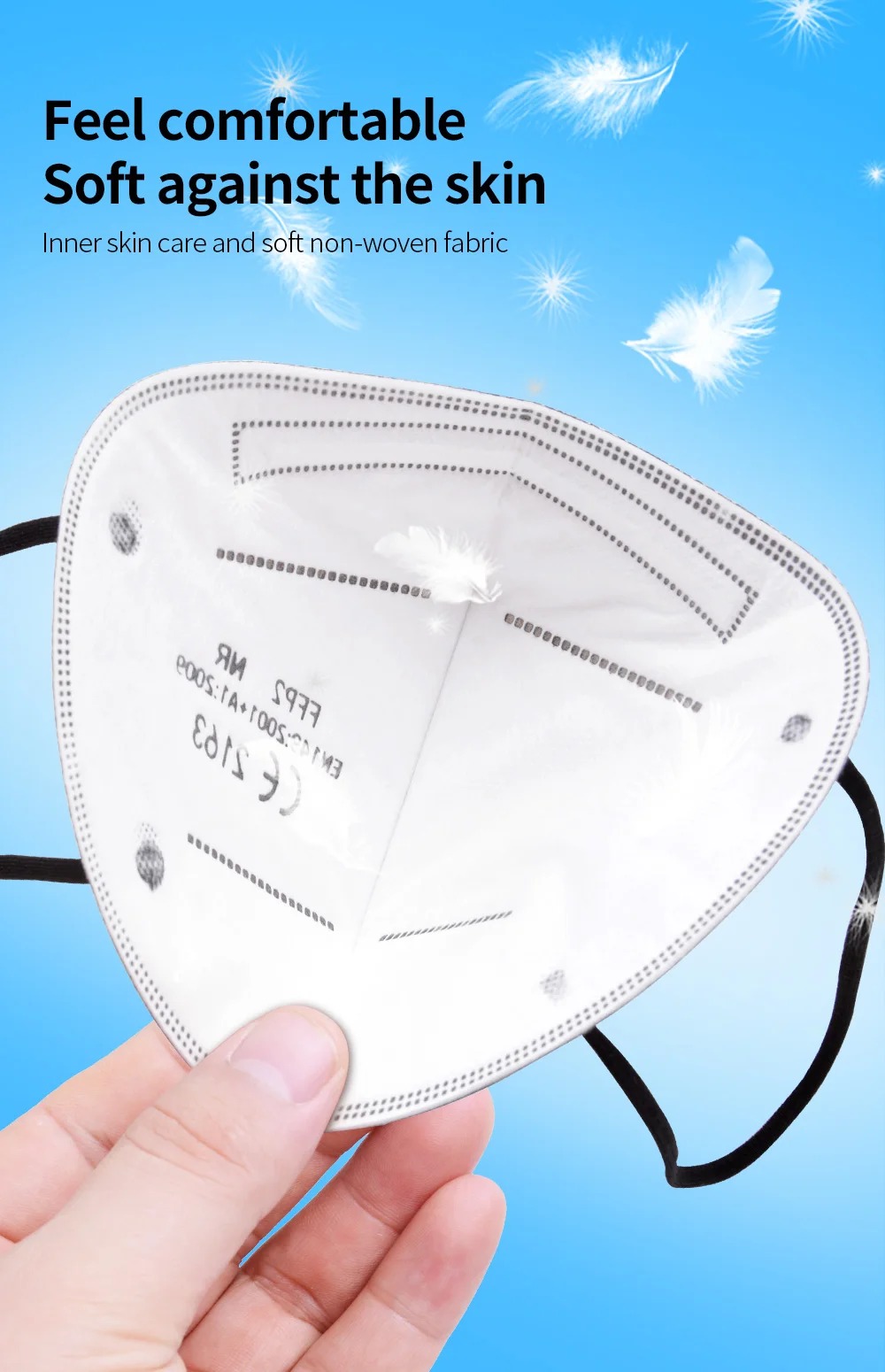 5Layer FFP2 Masks CE Approve K - Black Face Mask Pack reseña y precio