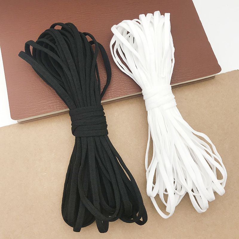 Mask Elastic Rope 3mm Round Wh - Mask Lanyard Adjustable reseña y precio
