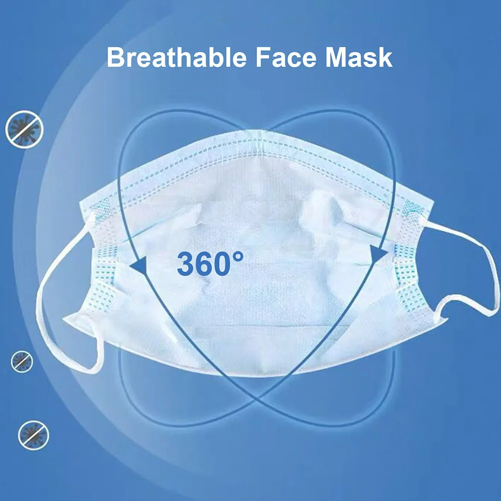 100/200pcs Nipah Virus Persona - Disposable Surgical Mask reseña y precio