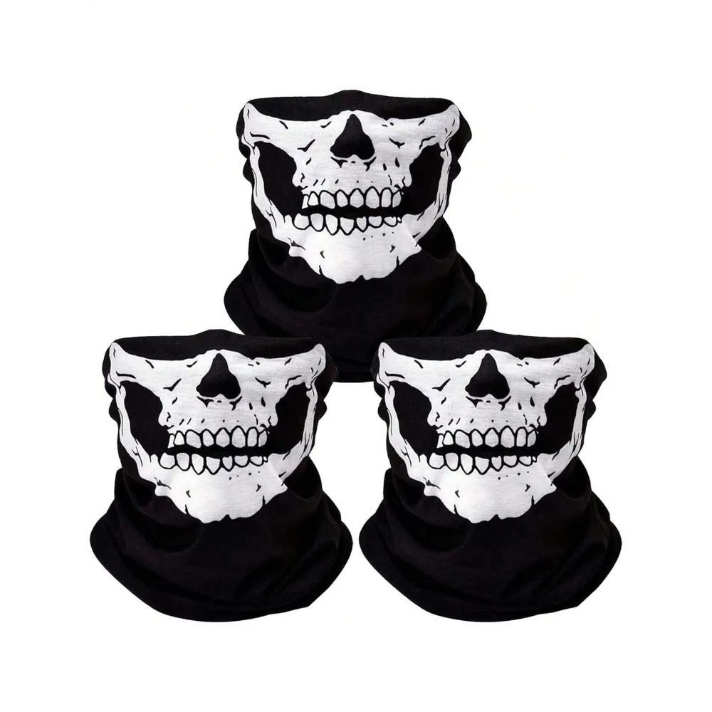 10pcs Skull Seamless Windproof - Sports Mask Breathable reseña y precio