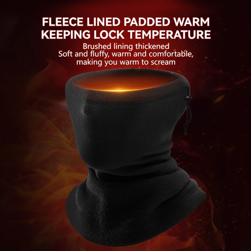 Winter Neck Warmer Gaiter Scar - Respirator Half Face reseña y precio