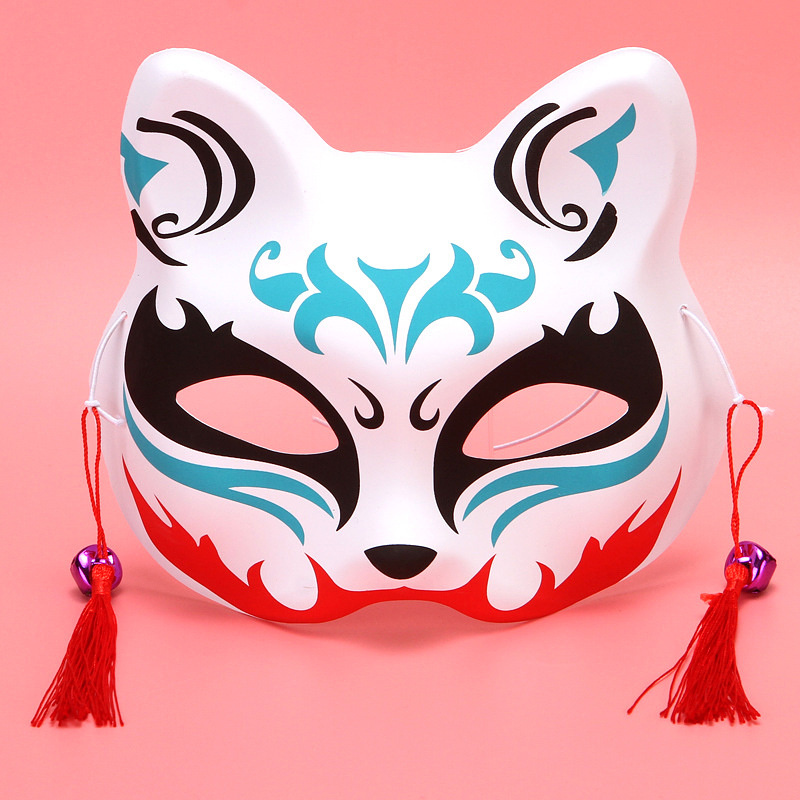 Japanese Fox Mask Half Face Ha - Respirator Half Face reseña y precio