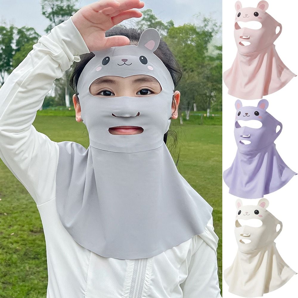 Rabbit Design Kids Sun Protect - Kids Face Mask reseña y precio