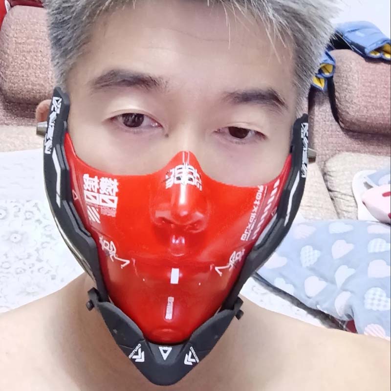 Cyber Punk Half Face Mask Mech - Respirator Half Face reseña y precio