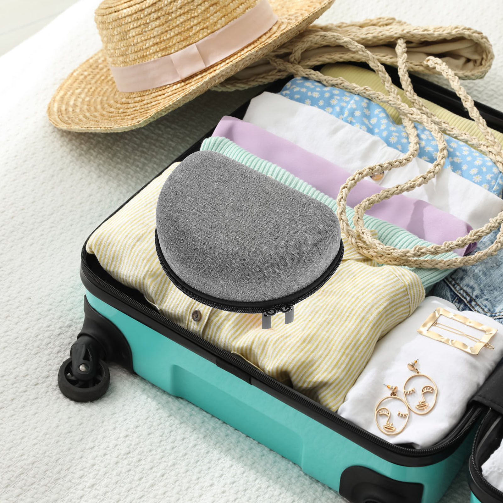 Carrying Case Hard Shell Prote - Mask Case Hard Shell reseña y precio