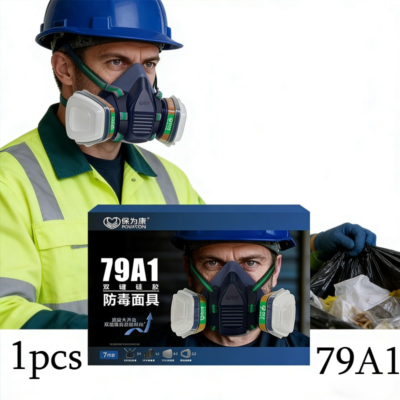 Gas Mask Half Full Face Protec - Respirator Half Face reseña y precio