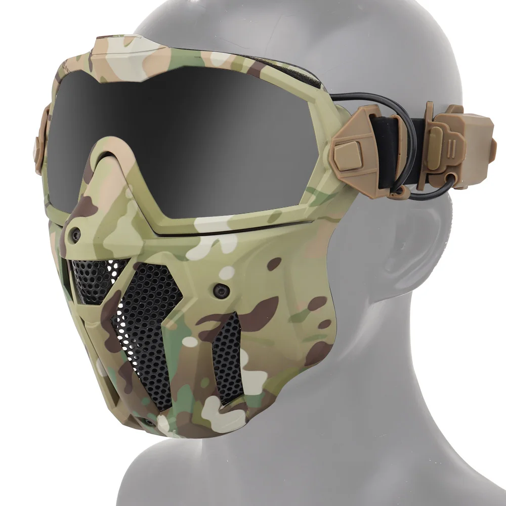 Tactical Airsoft Paintball Fac - Anti Pollution Mask reseña y precio