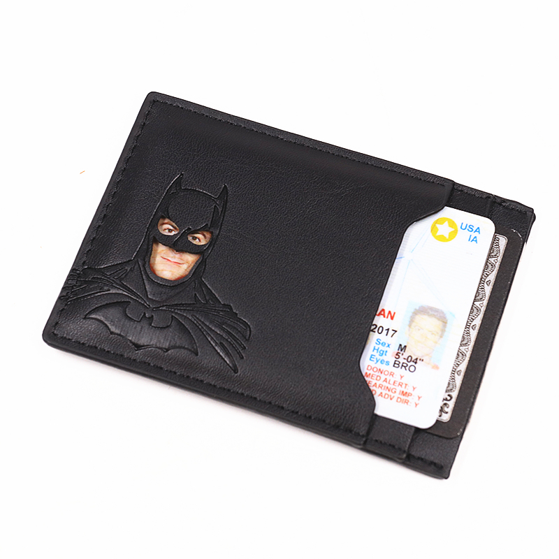 Bat ID Wallet For Men Leather  - Face Mask Storage Box reseña y precio