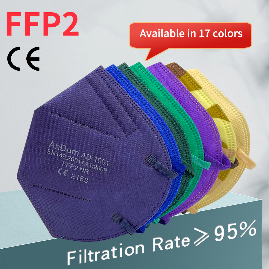 10PCS FFP2 Mask CE Approved Fi - Respirator Half Face reseña y precio