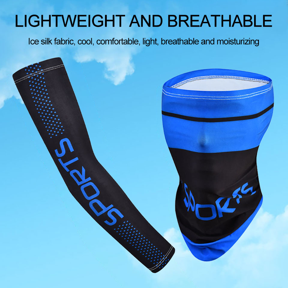 NOFOXO Summer Ice Silk Cycling - Sports Mask Breathable reseña y precio