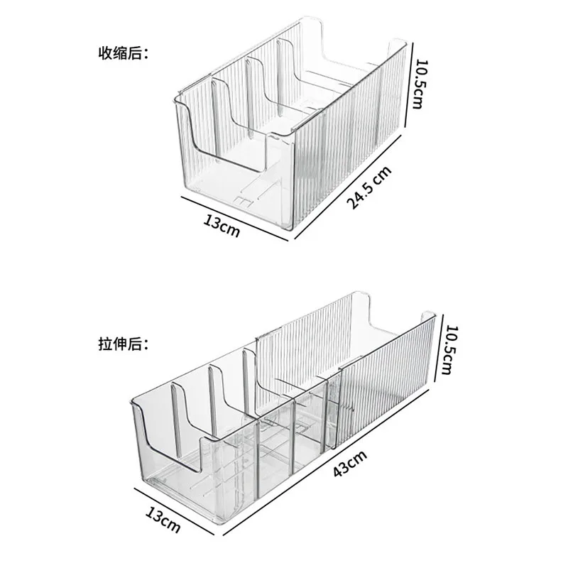 Extendable Acrylic Makeup Orga - Face Mask Storage Box reseña y precio