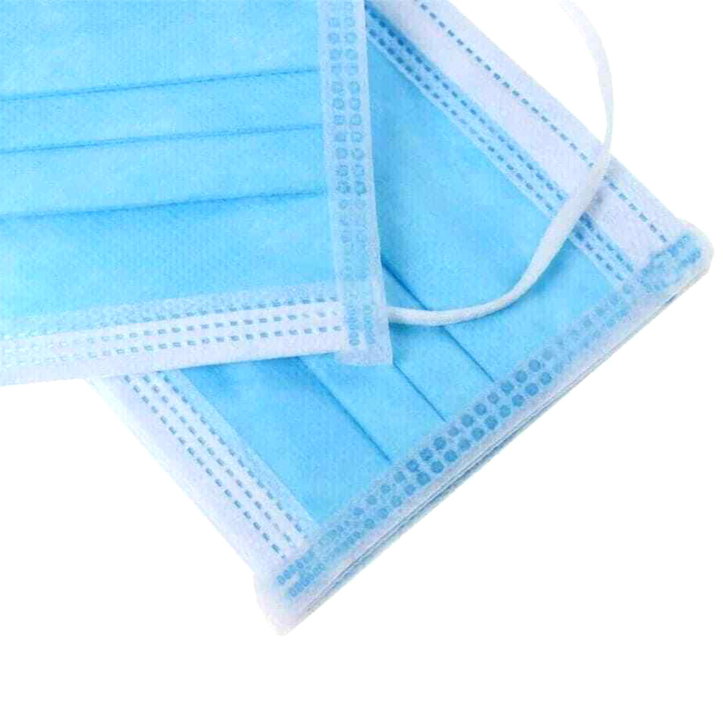 50piece Disposable Face Masks  - Disposable Mask Blue reseña y precio