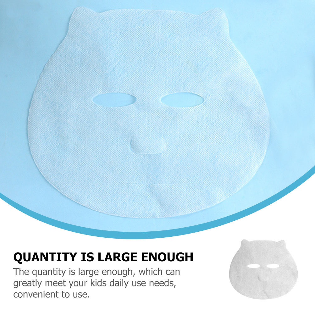 100Pcs Kids Face Mask Sheets H - Kids Face Mask reseña y precio