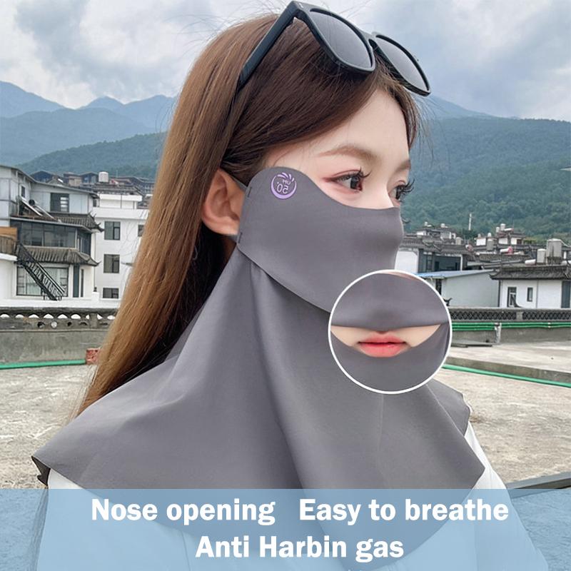 Summer Ice Silk Face Gini Full - Sports Mask Breathable reseña y precio